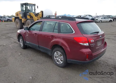 2011 Subaru Outback 2.5I z USA, uszkodzony, nr VIN 4S4BRBAC3B3370052